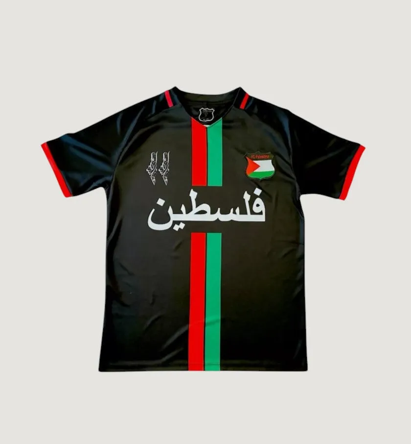 Palestine 23/24 ~ Maillot Extérieur - Noir