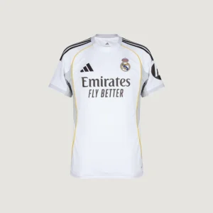 RÉAL MADRID - MAILLOT DOMICILE 25/26 - BLANC, JAUNE