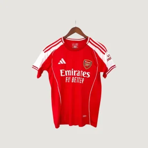 ARSENAL – Maillot Domicile 25/26 – Rouge & Blanc
