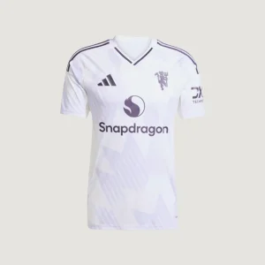 MANCHESTER UNITED – Maillot Extérieur 25/26 – Blanc & Violet
