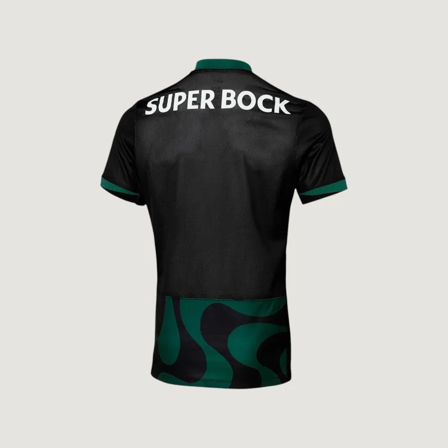 SPORTING CP – MAILLOT EXTÉRIEUR 25/26 – NOIR & VERT