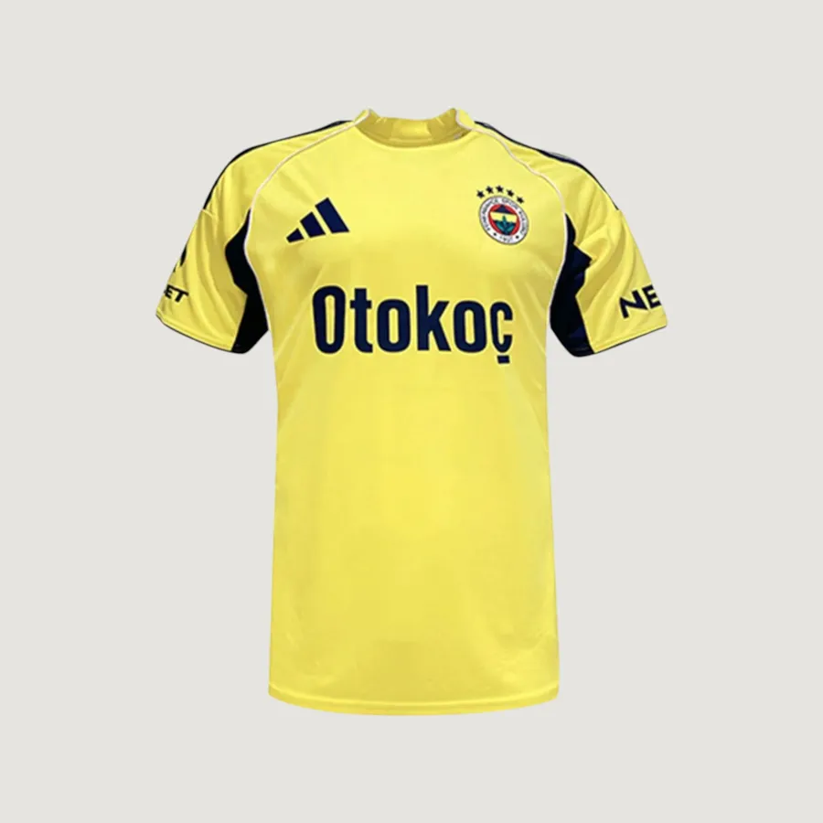 FENERBAHÇE – MAILLOT DOMICILE 25/26 – JAUNE & NOIR