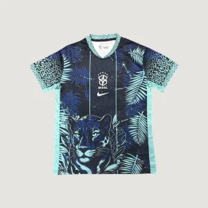 Brésil – Maillot Concept 25/26 – Bleu & Turquoise