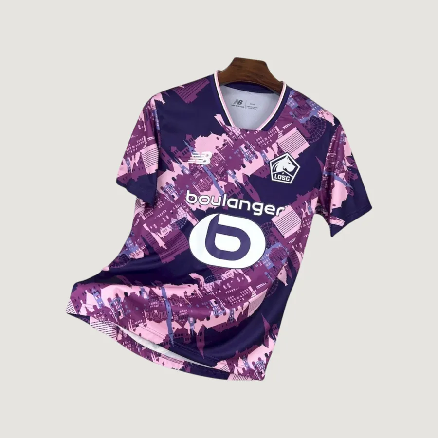 LOSC Lille – Maillot Third 25/26 – Violet & Rose