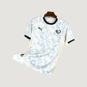 Palermo – Maillot Domicile 25/26 – Blanc & Bleu Clair