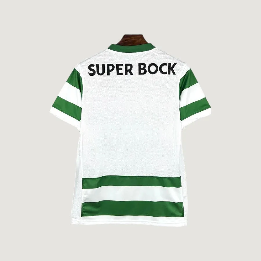 Sporting Portugal – Maillot Domicile 25/26 – Vert & Blanc