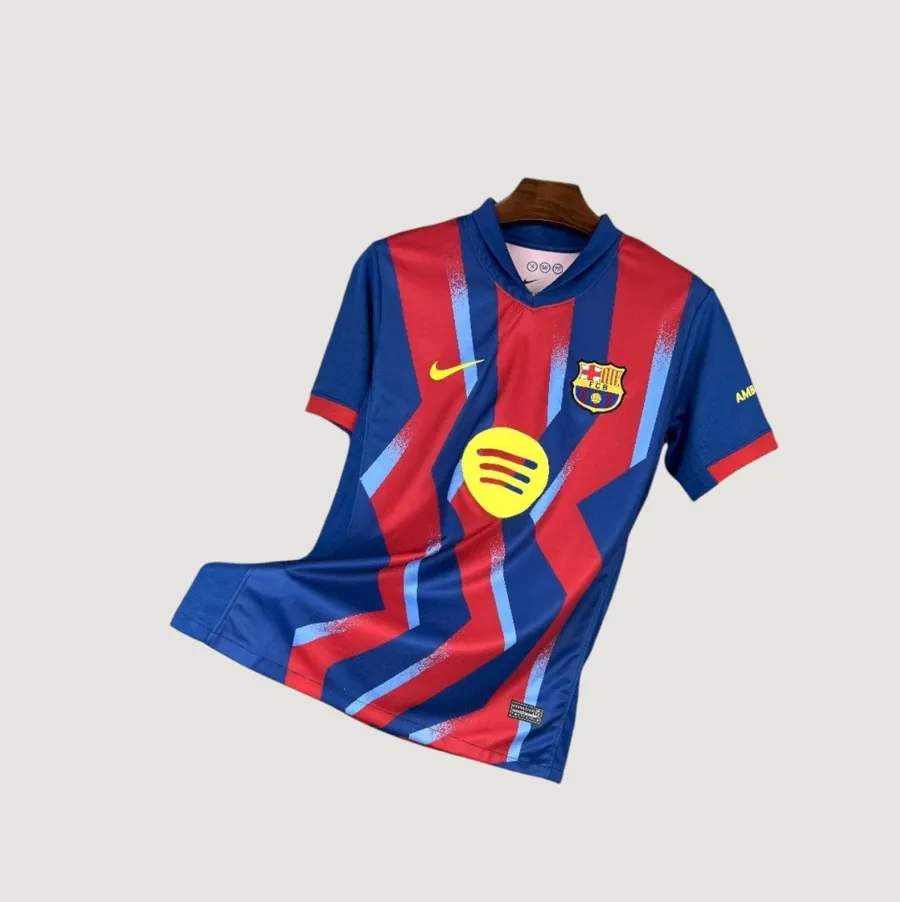 FC Barcelone – Maillot Domicile 25/26 – Bleu & Rouge