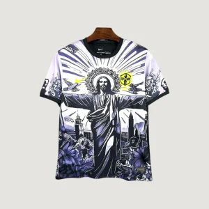 Brésil – Maillot Concept 25/26 – Noir & Blanc