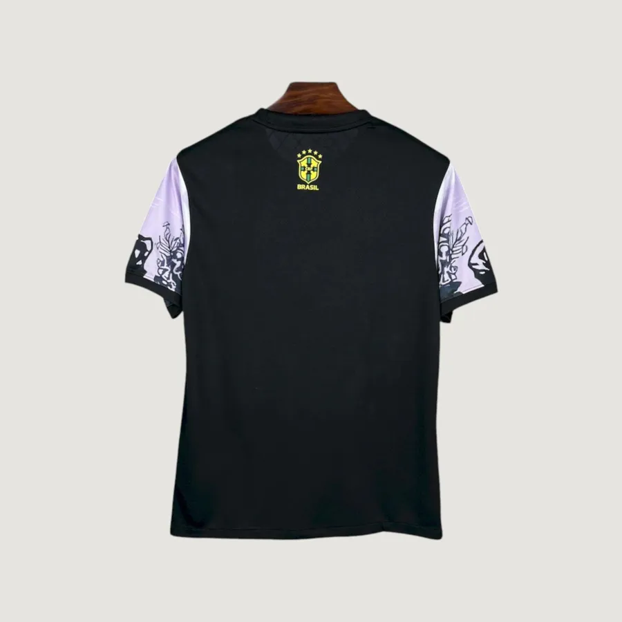 Brésil – Maillot Concept 25/26 – Noir & Blanc