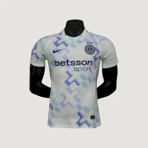 Inter Milan – Maillot Extérieur 25/26 (Pro) – Blanc & Bleu