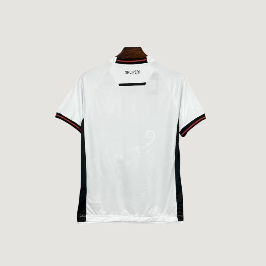 Albanie – Maillot Extérieur 25/26 – Blanc