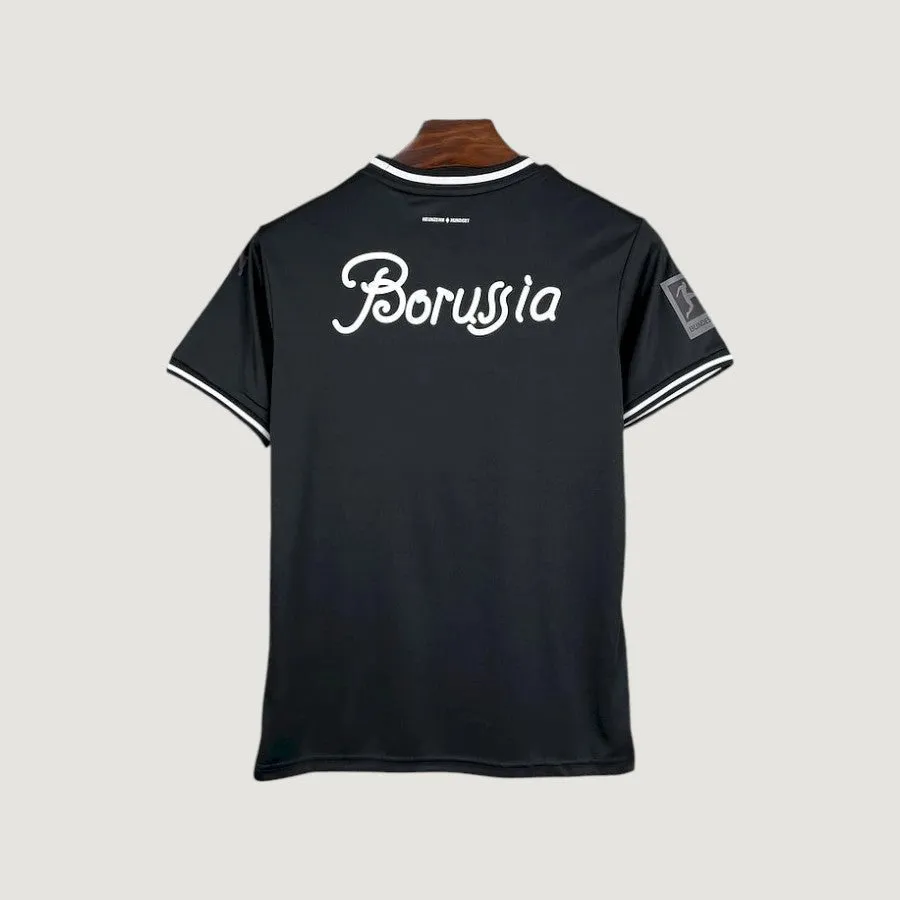 Borussia Mönchengladbach – Maillot Extérieur 25/26 – Noir