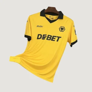 Wolverhampton – Maillot Domicile 25/26 – Jaune & Noir