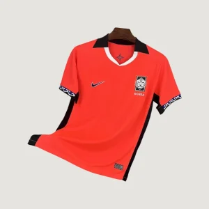 Corée Du Sud – Maillot Domicile 25/26 – Rouge & Noir