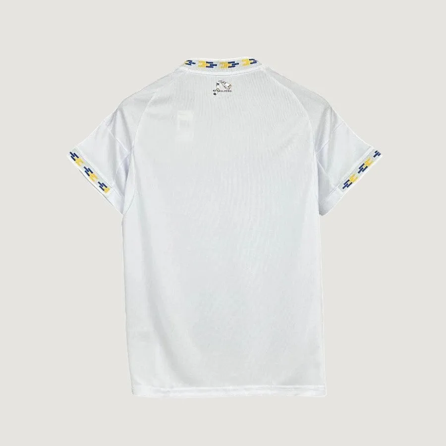 Leeds United – Maillot Domicile 25/26 – Blanc & Bleu