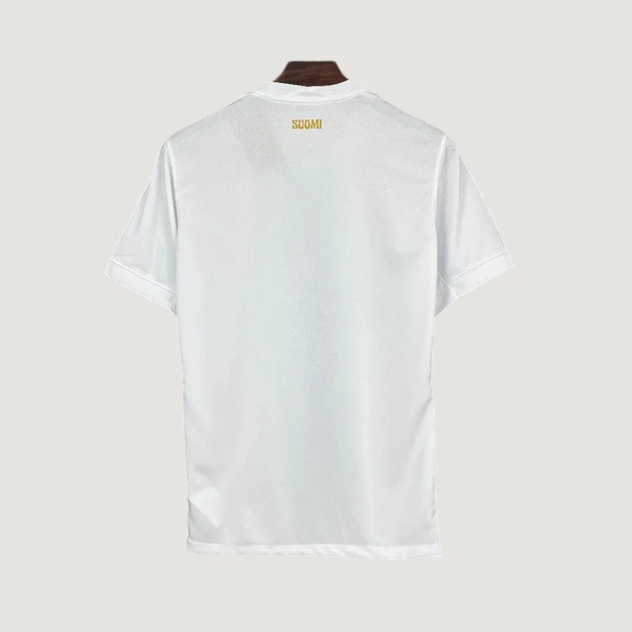 Finlande – Maillot Domicile 25/26 – Blanc & Bleu